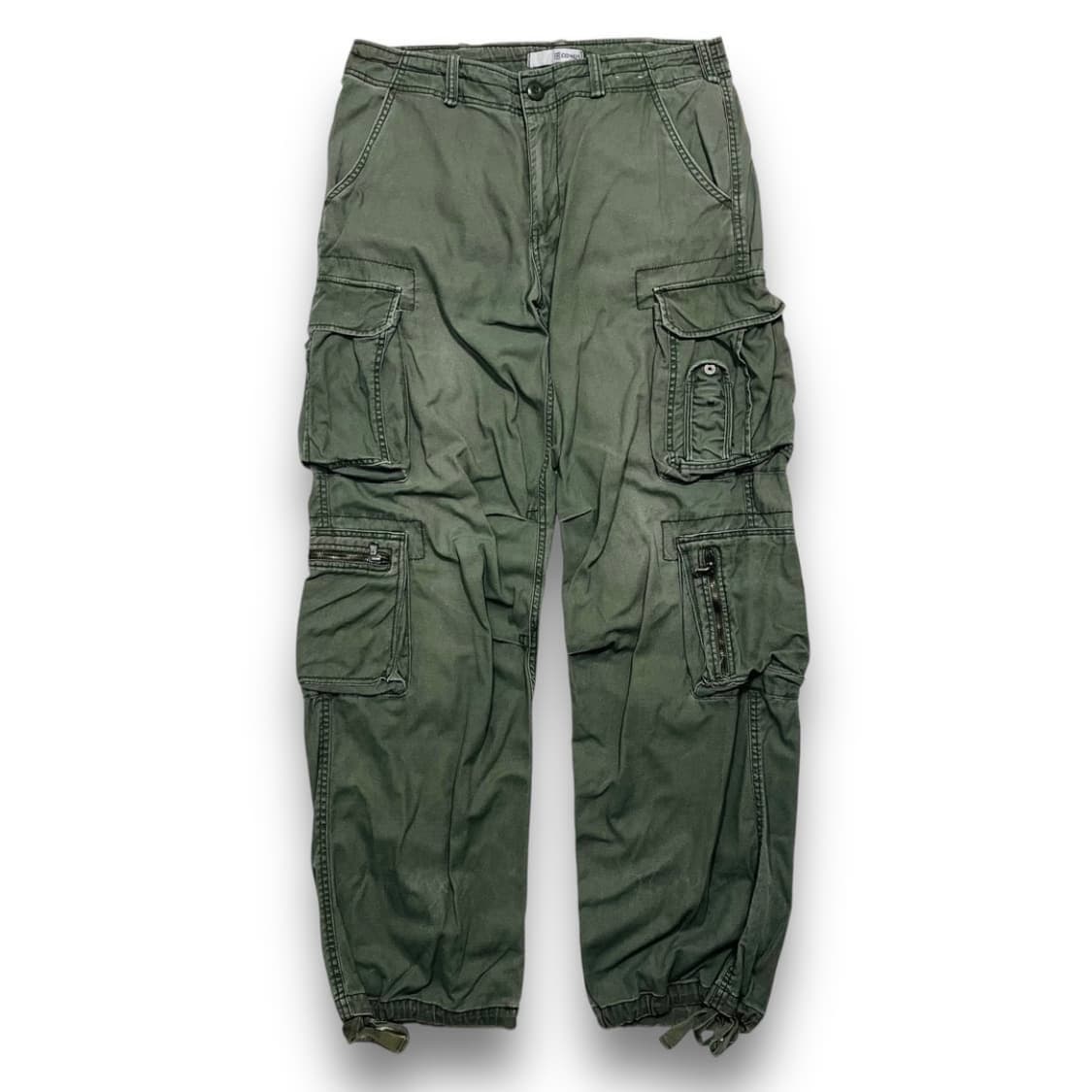 Conus 카키 다중 멀티 포켓 y2k 빈티지 팬츠 상품이미지1