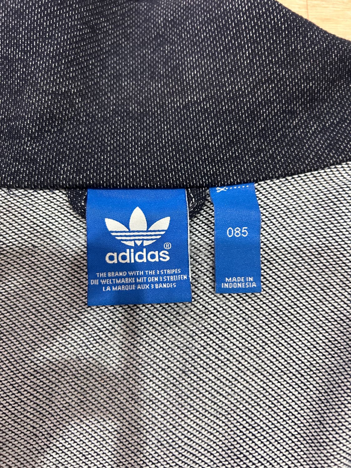 아디다스 여성 파이어버드 데님느낌 져지 트랙탑 상품이미지4