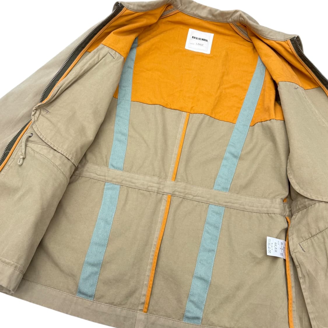 Back number 백넘버 멀티지퍼 코튼자켓 워크자켓 상품이미지8