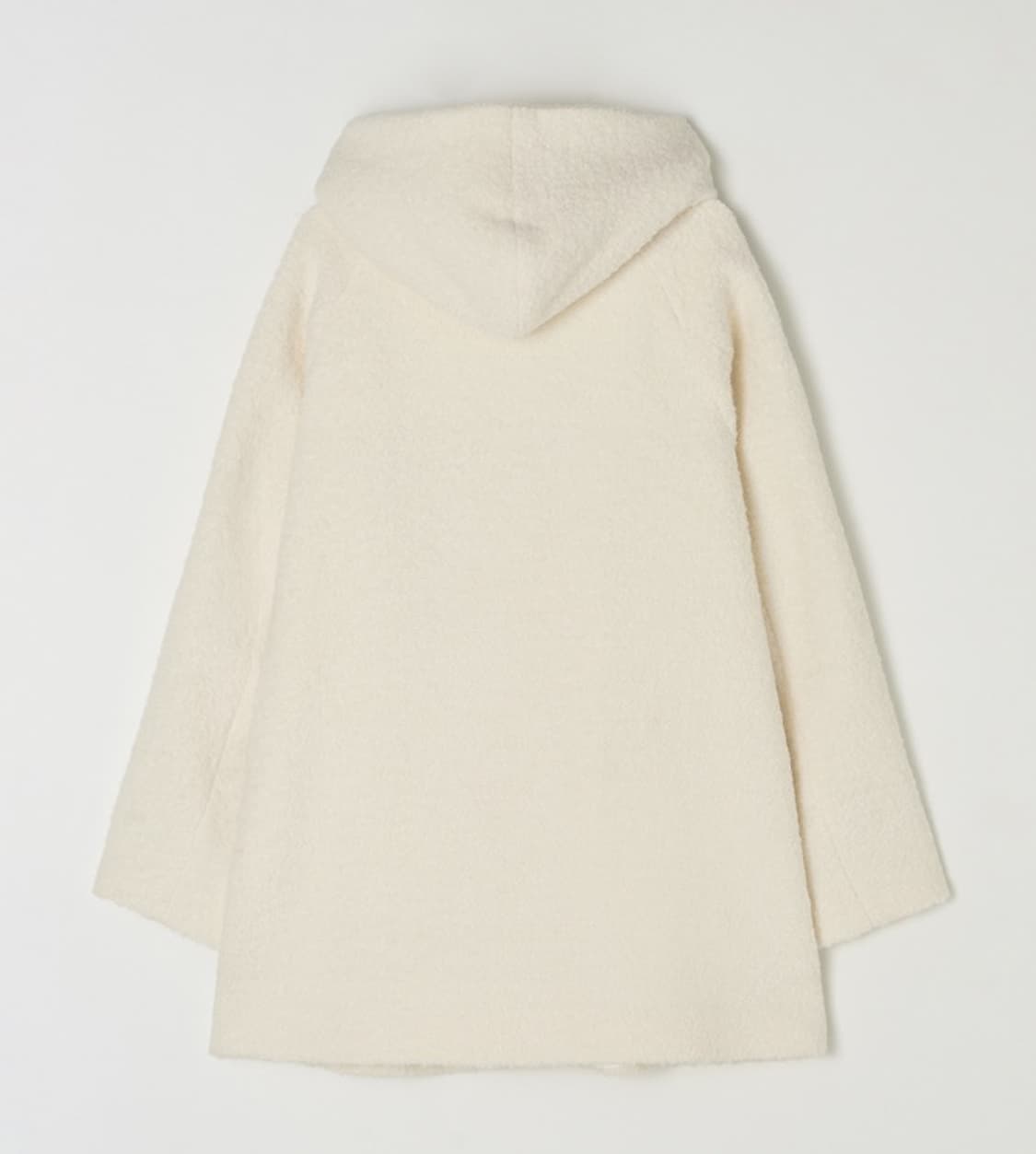 Hoodie Half Coat-Ivory 상품이미지4
