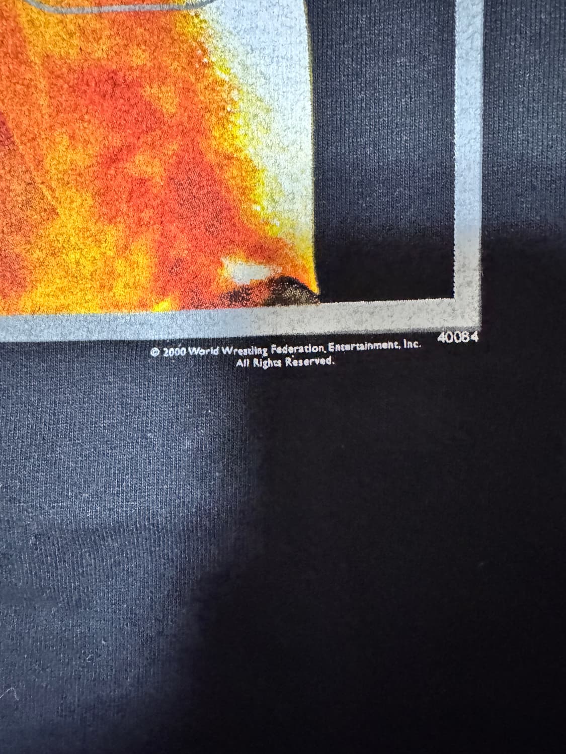 [XXL] WWF 더 락 빈티지 티셔츠(데드스탁) 상품이미지4