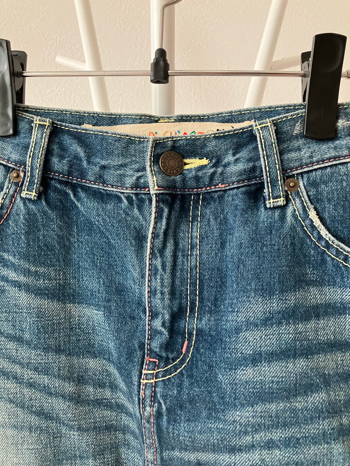 츠모리치사토 스티치 데님스커트 2사이즈 상품이미지3