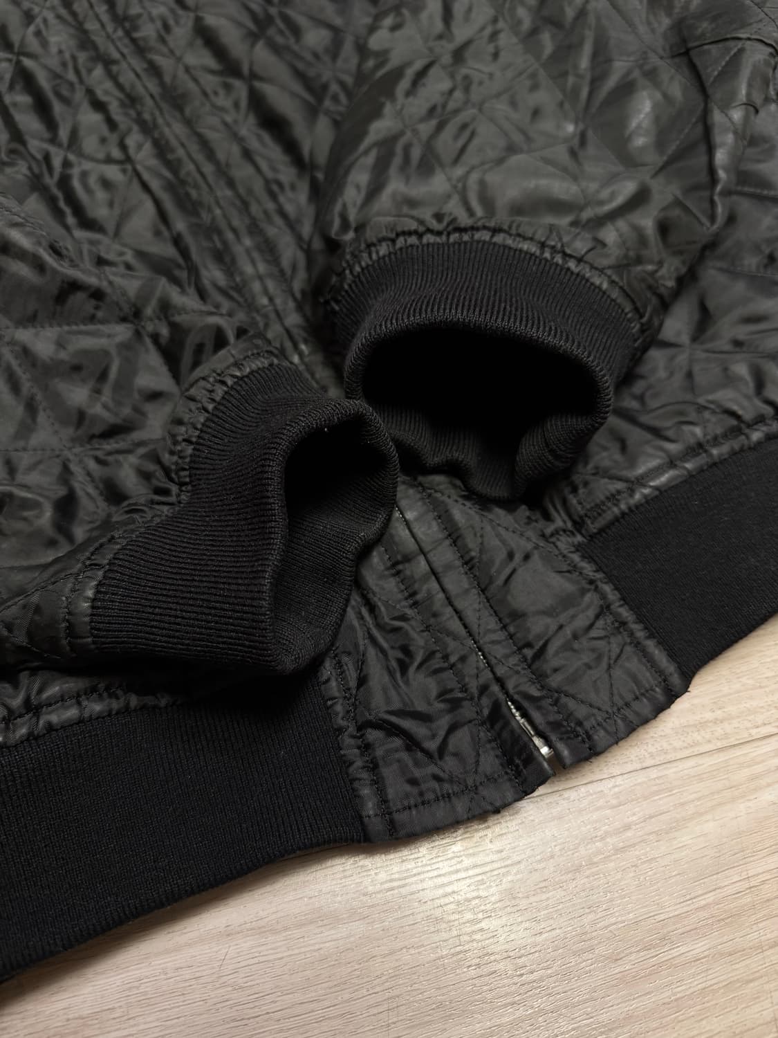 꼼데가르송 스태프 퀄팅 봄버자켓 XL 상품이미지4