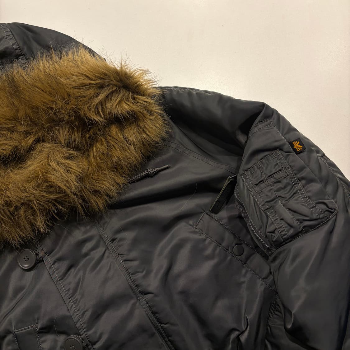 [L] 알파인더스트리 N-3B 패딩 야상 자켓 C78 상품이미지3