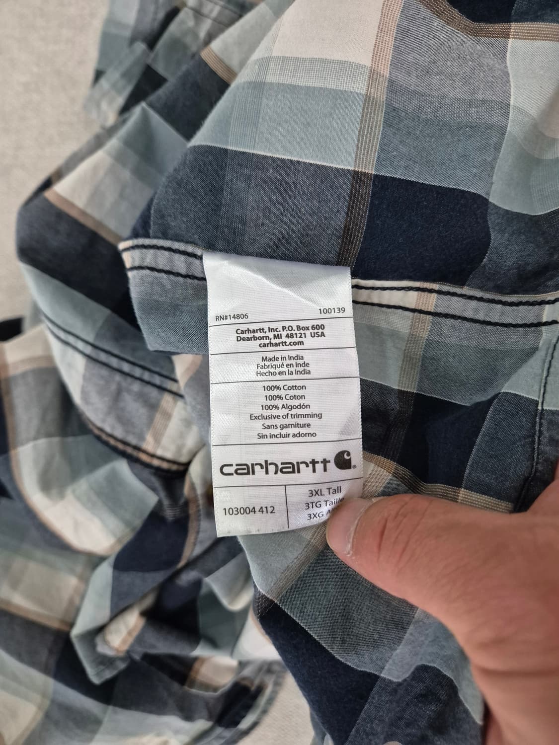 칼하트 셔츠 상품이미지5