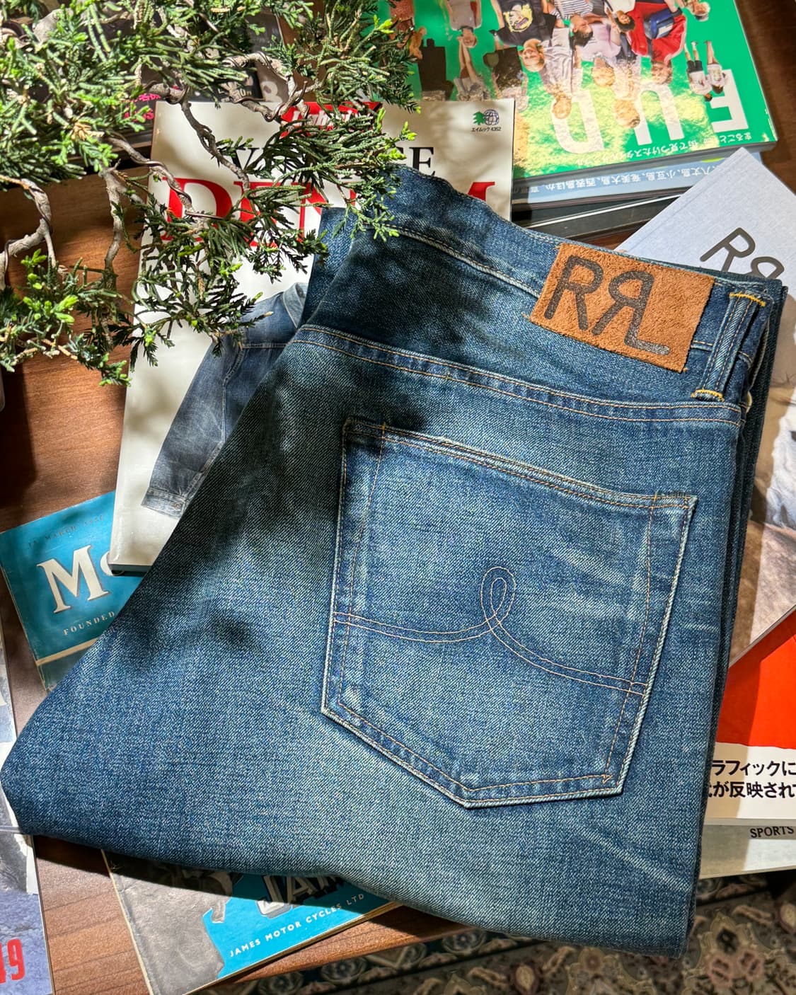 RRL 빈티지 파이포켓 그랜드폴스 진 상품이미지1