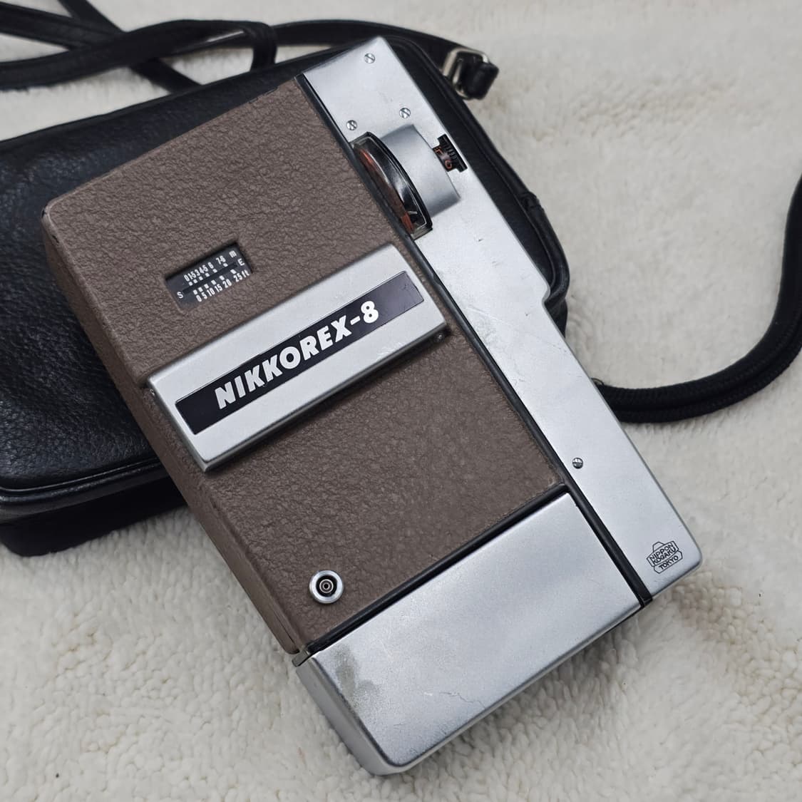 1960년대 빈티지 NIKKOREX-8 니콘 8mm 무비카메라 필름카메라 상품이미지5