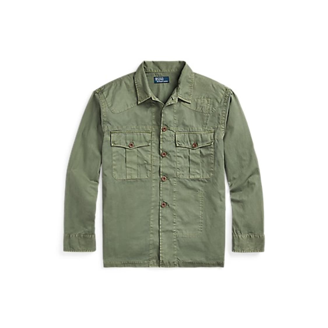 L 폴로 랄프로렌 m43 트윌 유틸리티 오버 카키 셔츠 자켓 상품이미지4