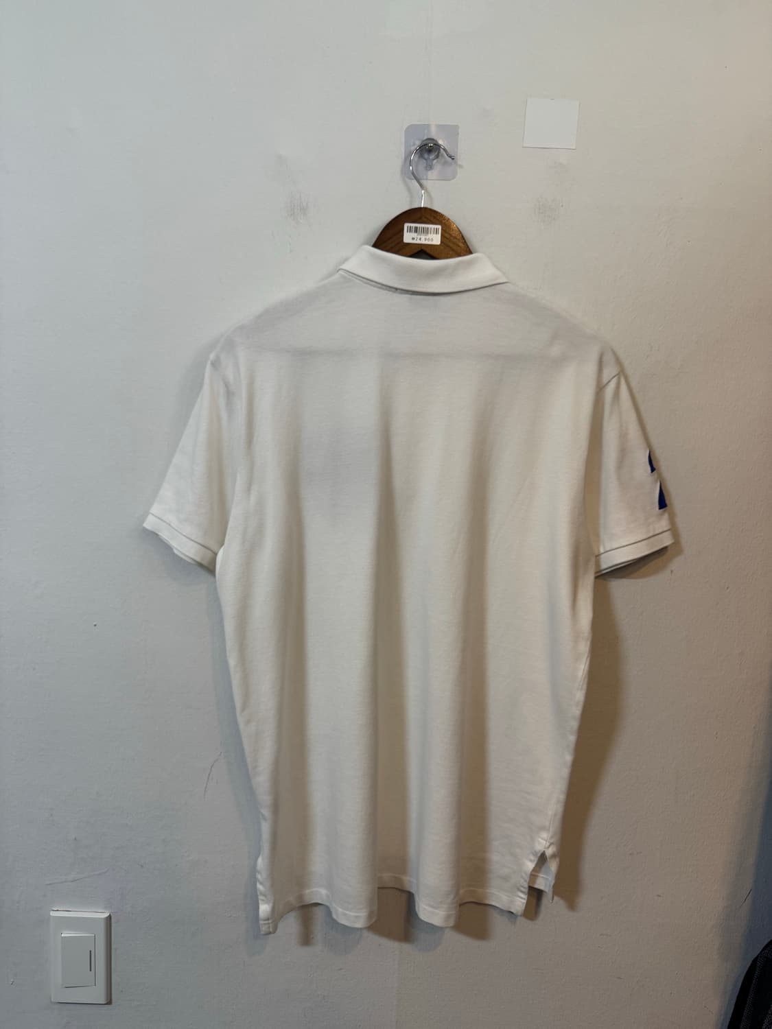 폴로 빅포니 화이트더블 카라티 상품이미지2