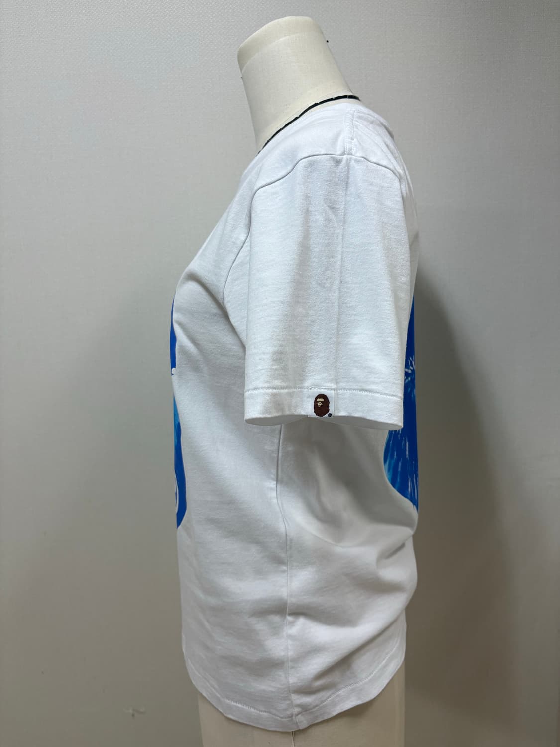 베이프 bape 반팔 S 블루로고 상품이미지2