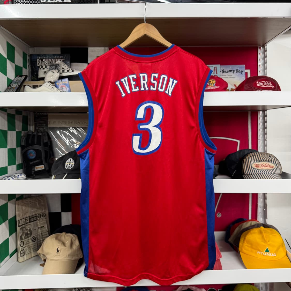 리복 NBA 필라델피아 76Ers 앨런 아이버슨 져지 (2XL) 상품이미지4