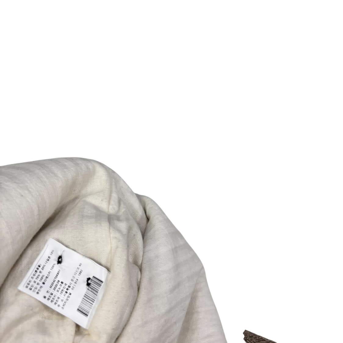 모노크롬 헤링본 싱글 코트 상품이미지4