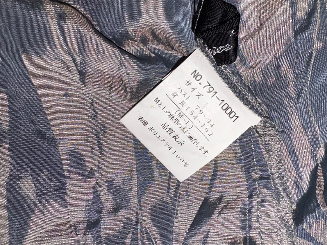 일본 빈티지 레이스 새틴 블레이저 상품이미지5