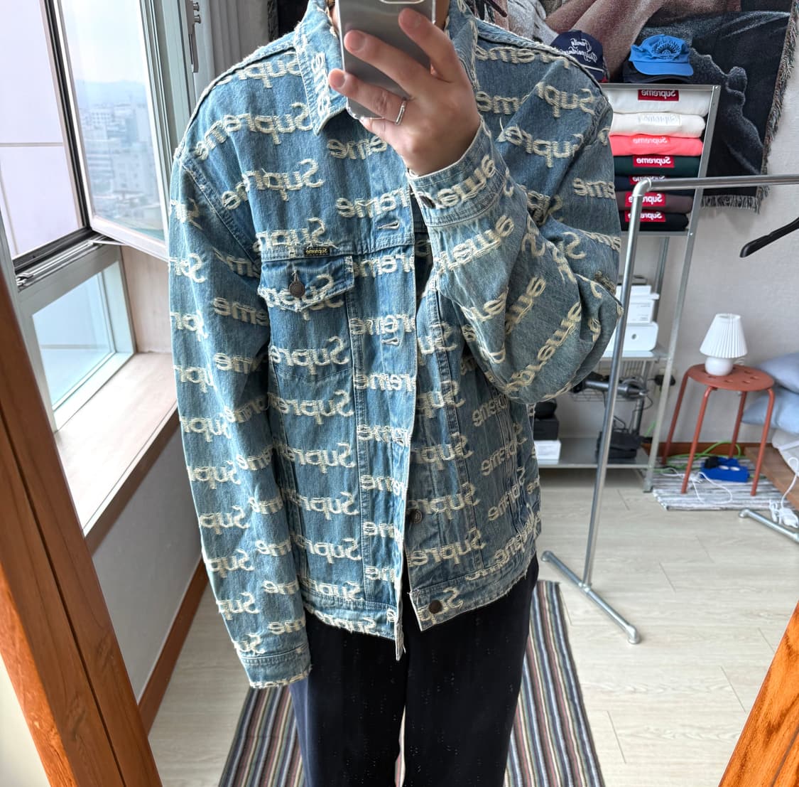 슈프림 프레이드 데님 자켓 상품이미지1