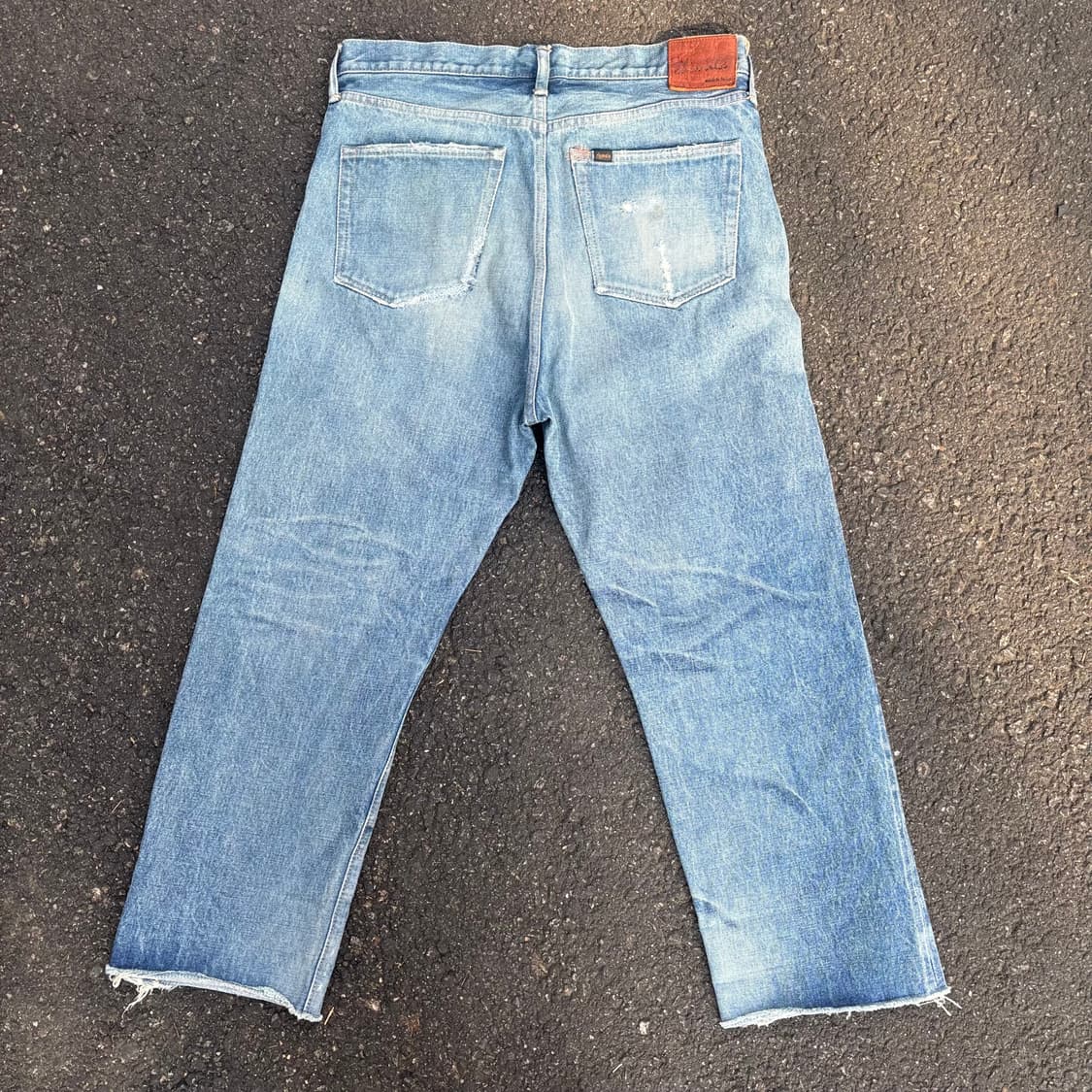 일본 치말라 셀비지 데님 팬츠 상품이미지5