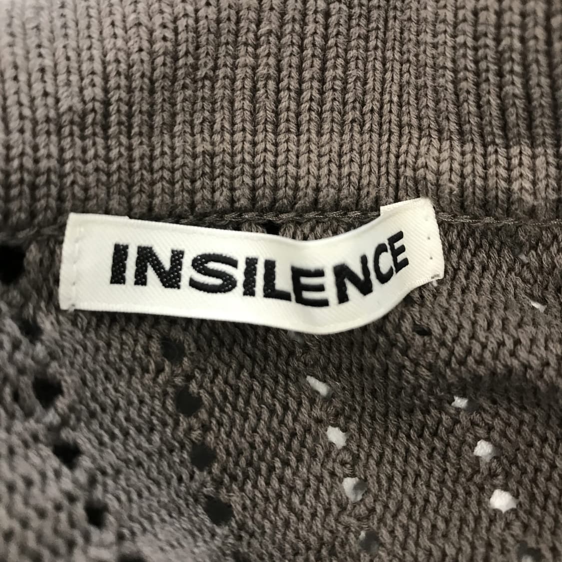 인사일런스 코튼니트 폴로셔츠 모카브라운 [L] 상품이미지4