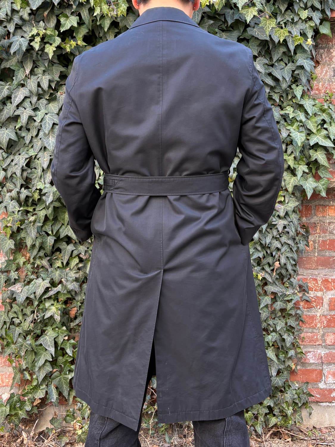 vintage 닥스 실크 혼방 트렌치코트 상품이미지3