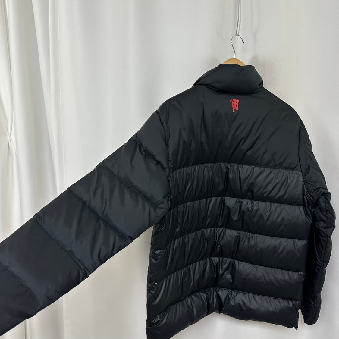 나이키 맨체스터 남자 패딩 자켓 덕다운 검정 100 L   상품이미지10