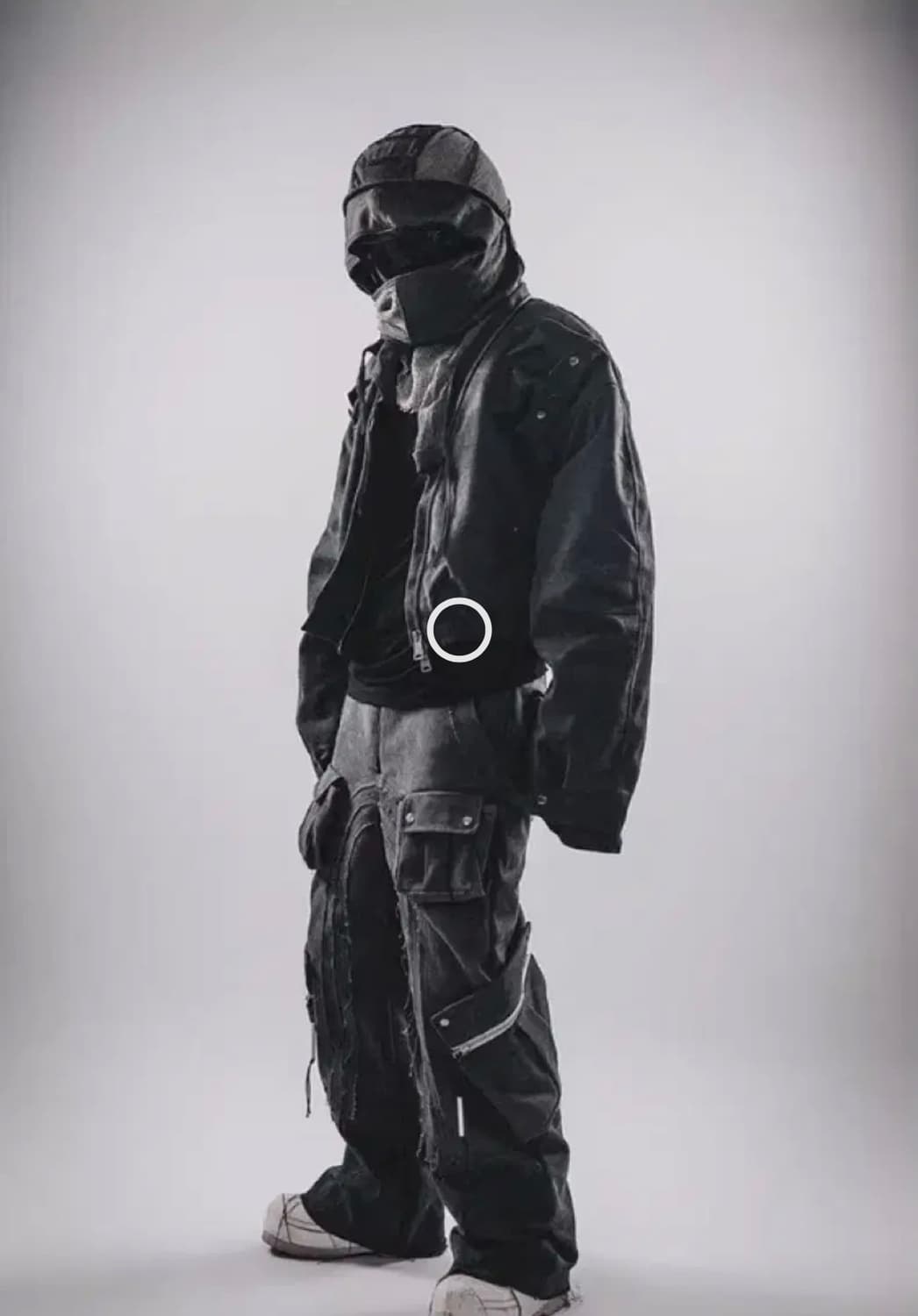 drklei / 크롭 데님 자켓 / xl 2xl 추천 햄커스 상품이미지2