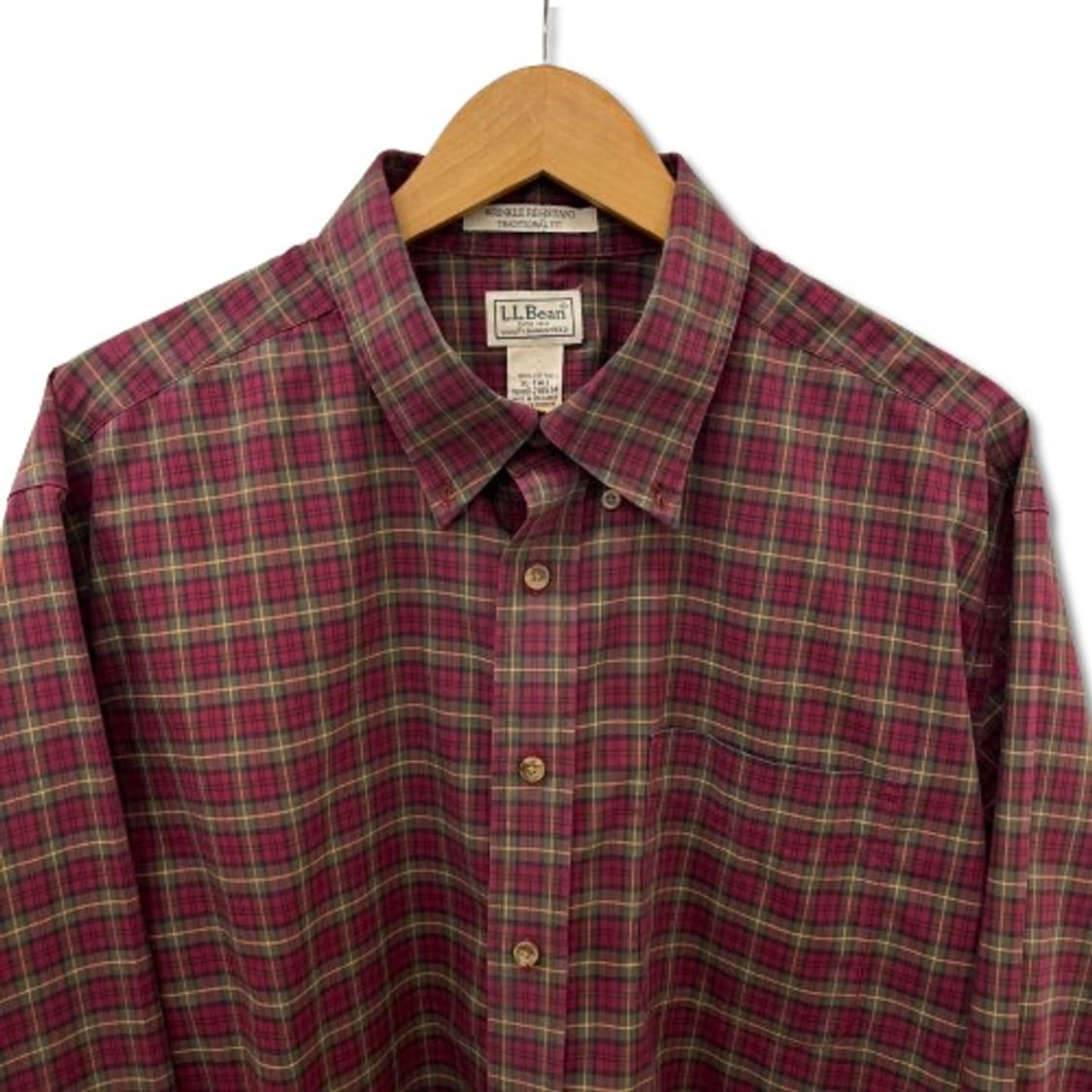 L.L.Bean 체크 셔츠 상품이미지4