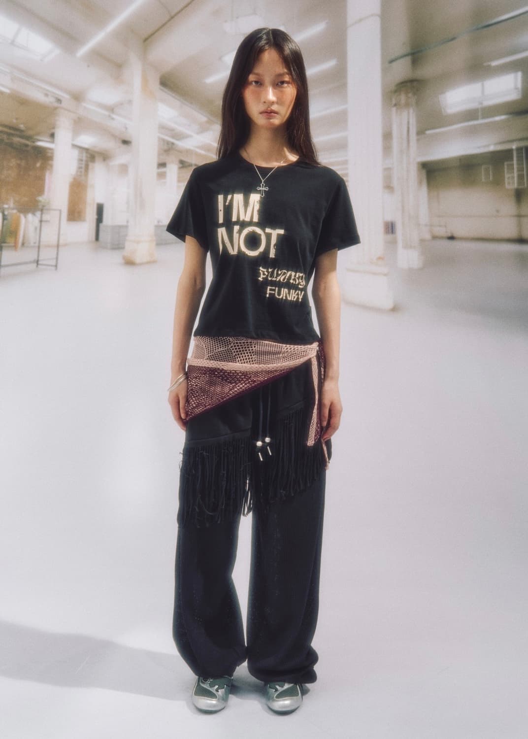 PUNKY SLOGAN CROP TOP 상품이미지3