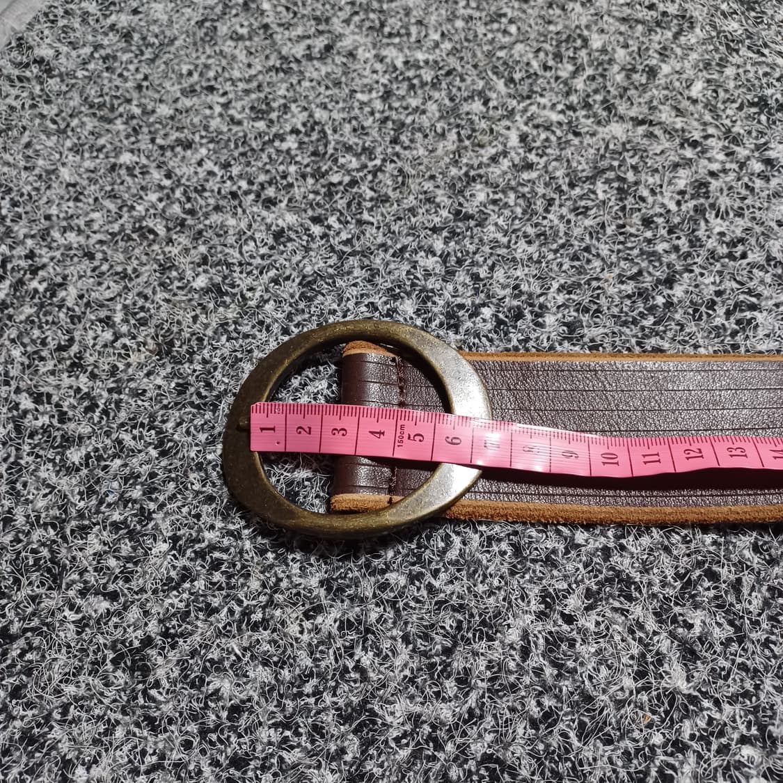 빈티지 소가죽 벨트 상품이미지5