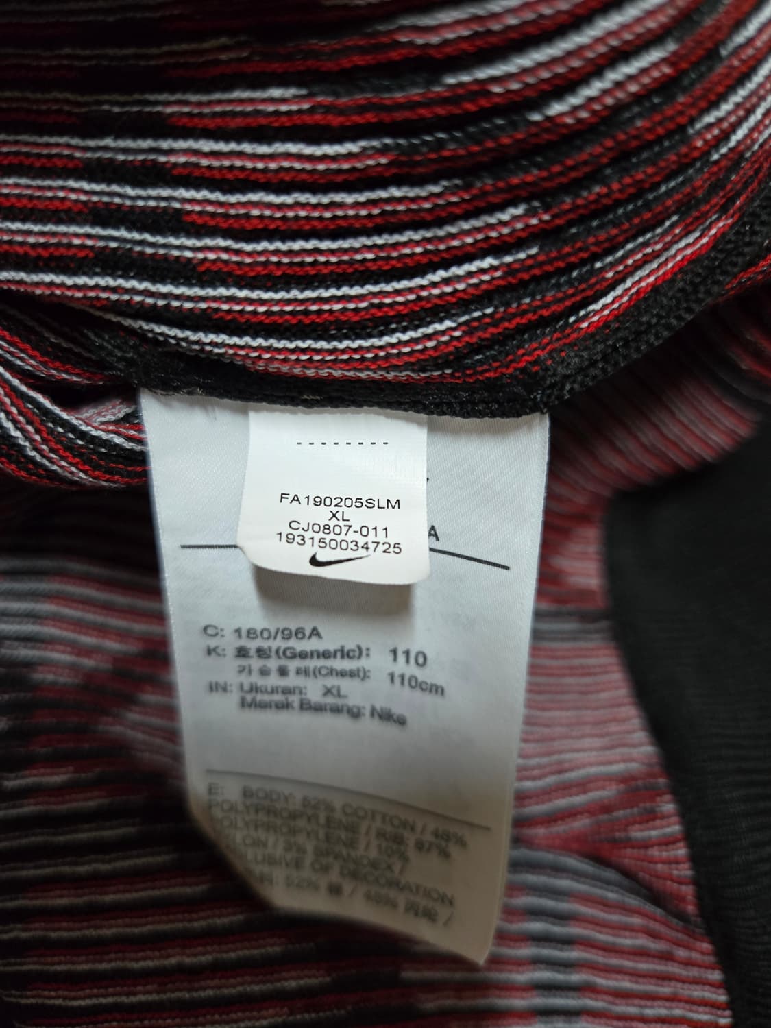 나이키랩 이태리 클래식 스포츠 체크 니트 크루넥 상품이미지7