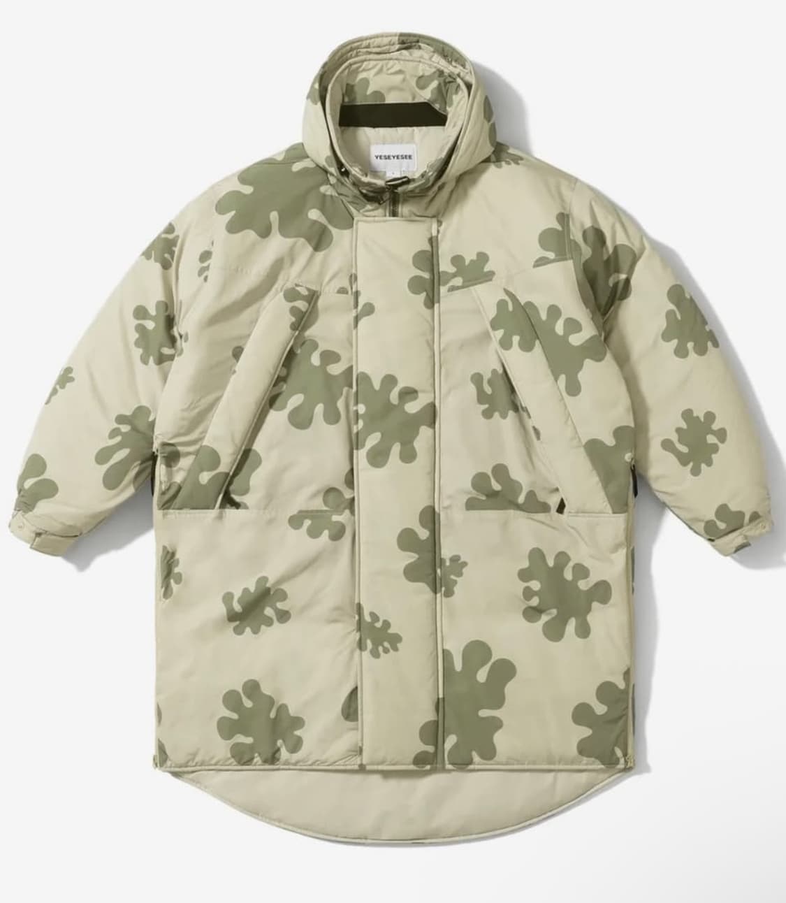YESEYESEE EW Shelter Parka Camo 상품이미지1