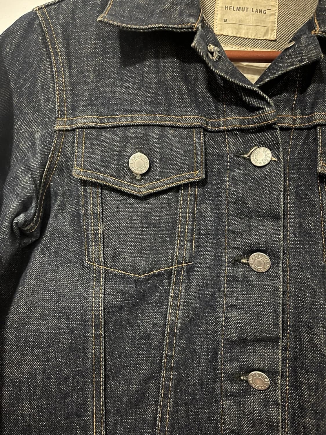 헬무트 랭 클래식 로우 데님 자켓 상품이미지3