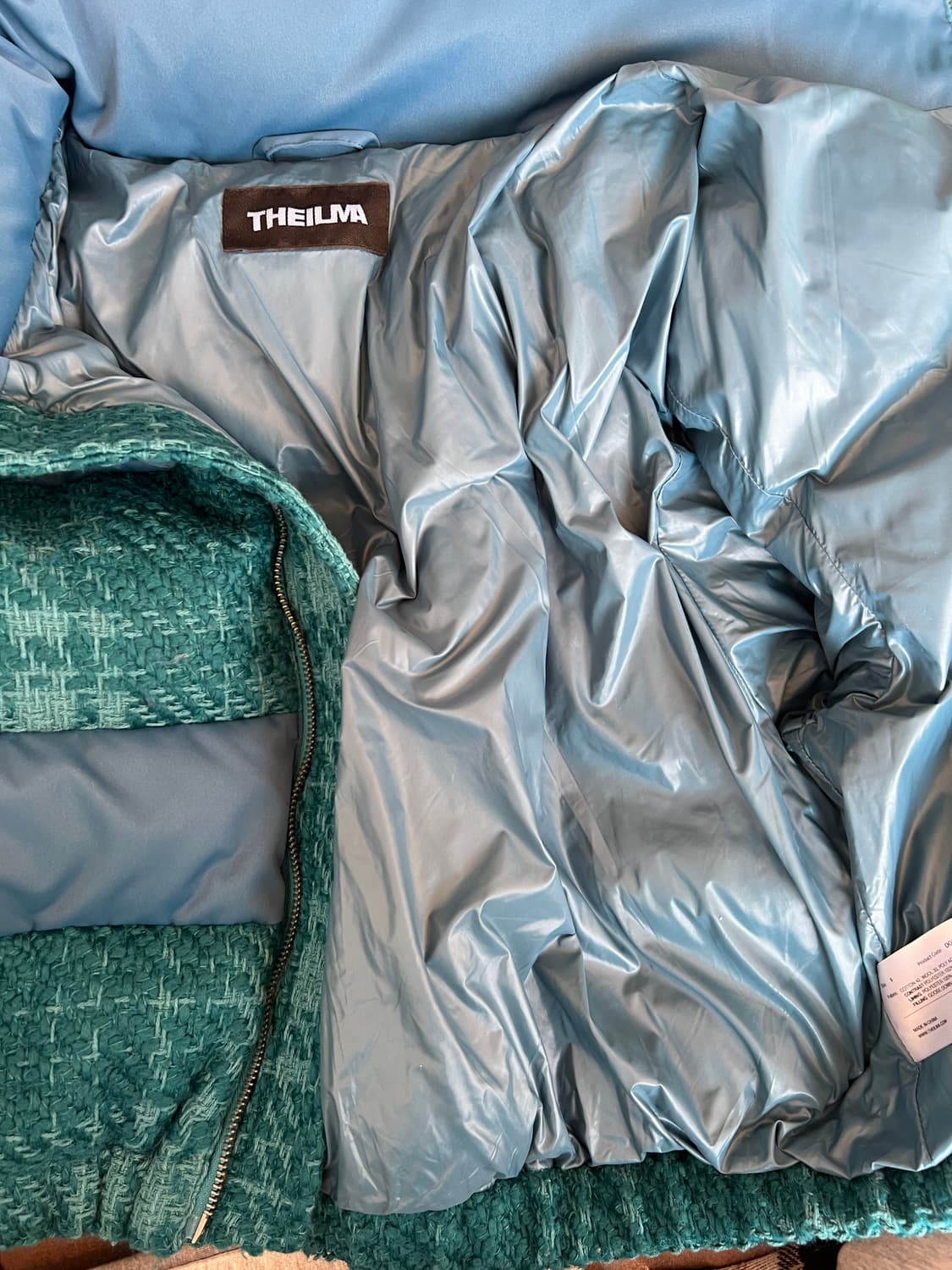 더일마 THEILMA 여성 구스다운패딩 크롭패딩점퍼 상품이미지7