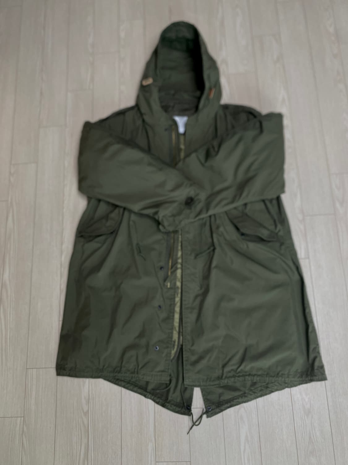  컬티즘 밀텍 정품 미군 M51 피쉬테일(내피포함) 카키 M 100~10 상품이미지9