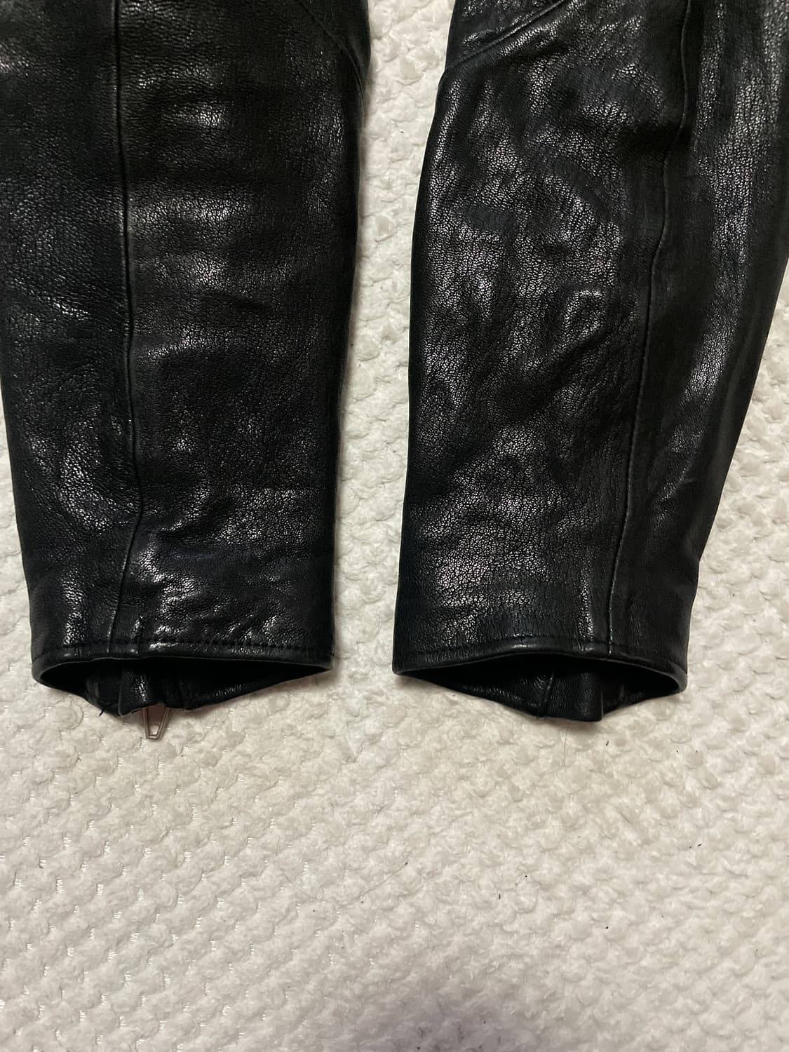 광희시장 웨스턴 무드 램스킨 양가죽 레더 자켓 상품이미지6
