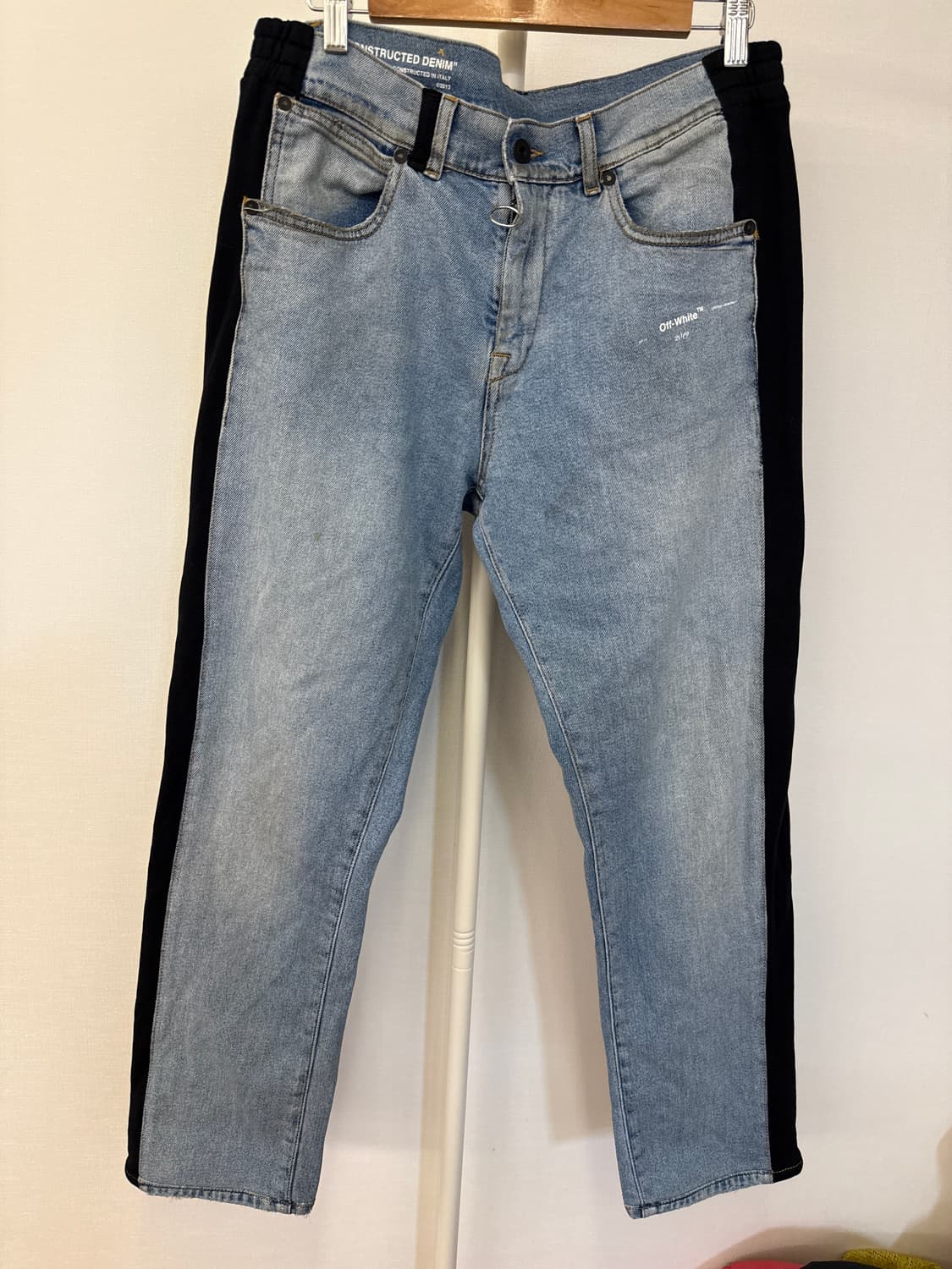 오프화이트 Off-White 연청 데님 청바지 S 33 상품이미지1