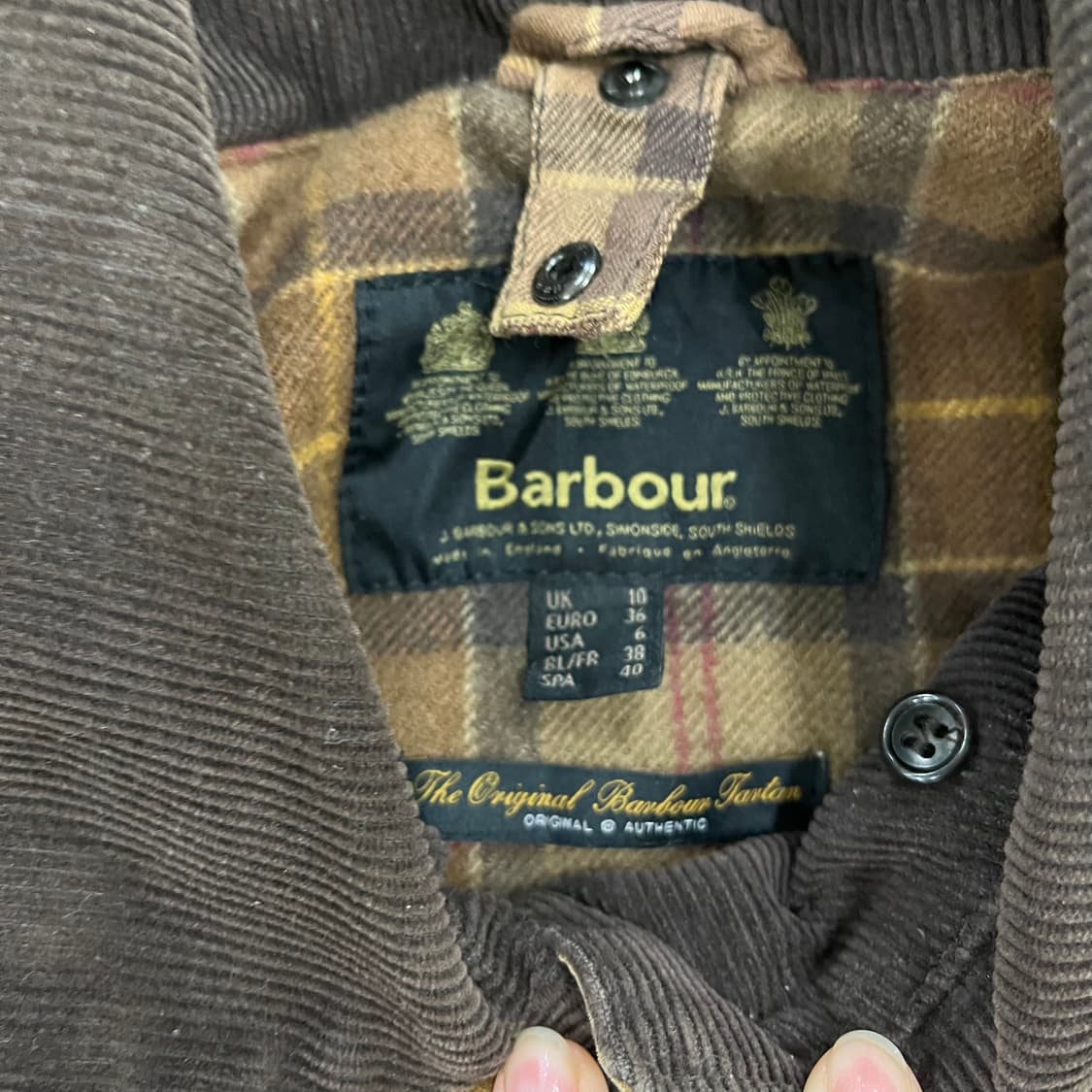 10 바버 밤버그 워터프루프 빈티지 자켓 0224M 상품이미지2