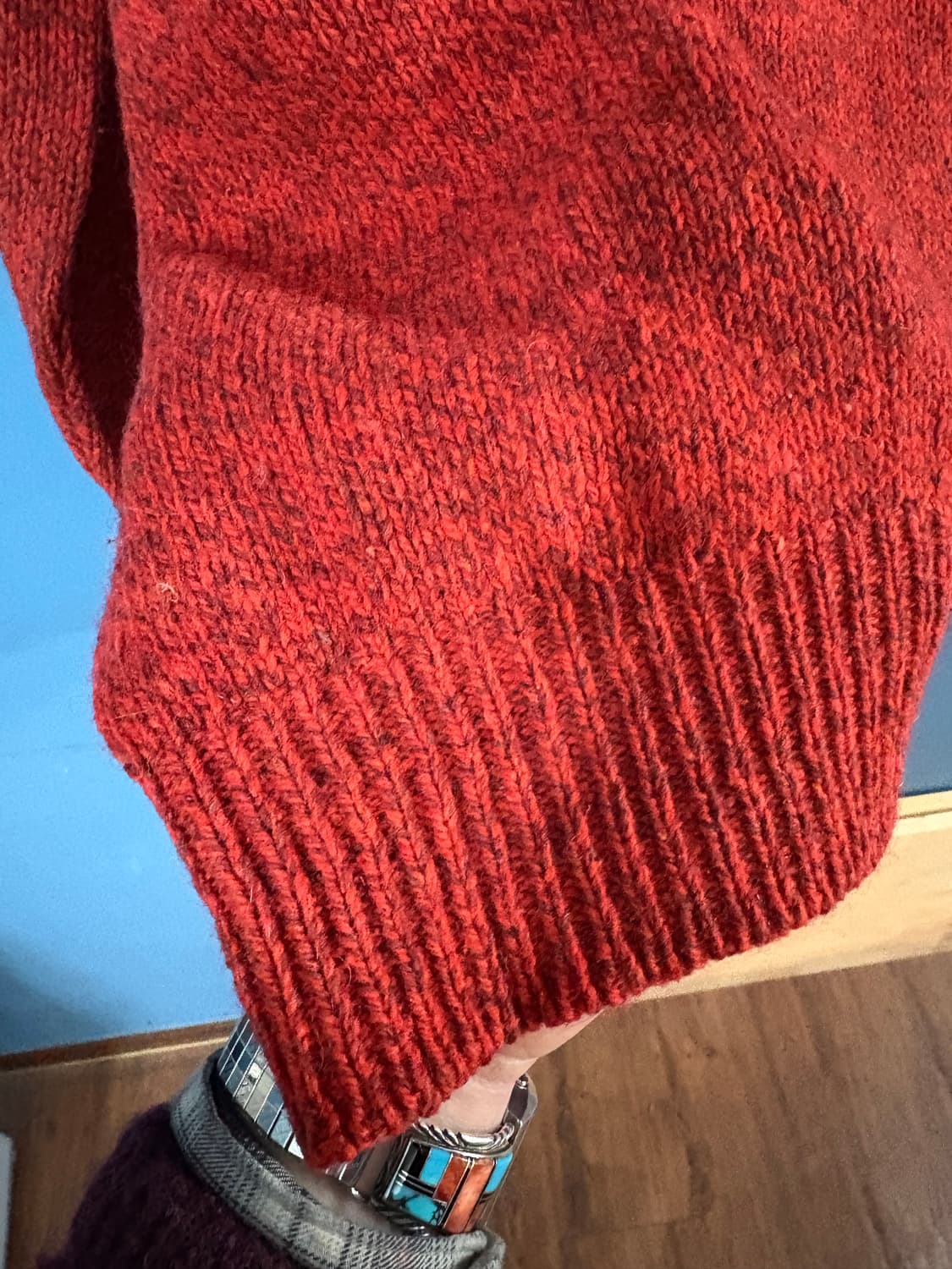 90’s  LL Bean Wool Sweater.  상품이미지7