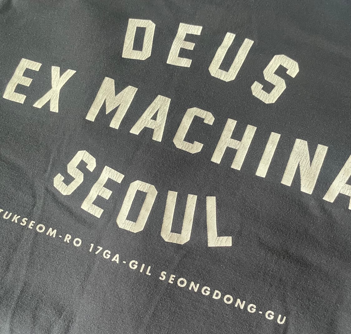 데우스 서울 롱슬리브 블랙(m) 상품이미지3