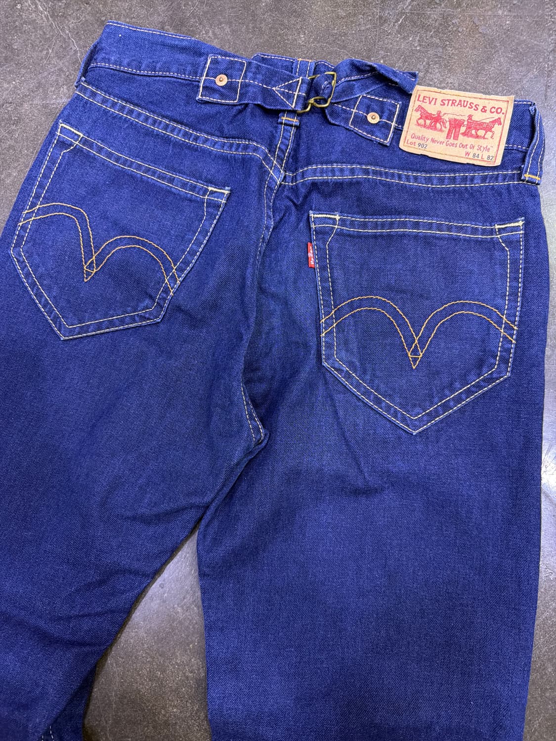 리바이스 902 신치백 타입원 코리아탭 데님팬츠 33 상품이미지6