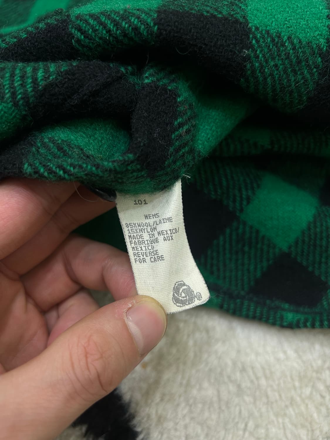 [L]울리치 80s 버팔로 울 투포켓 체크셔츠 상품이미지5