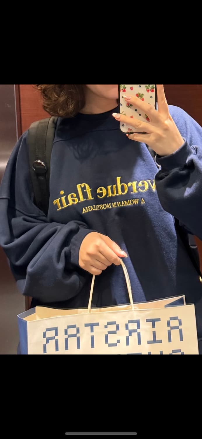 Overdueflair Needle Oversize Sweatshirt 상품이미지4