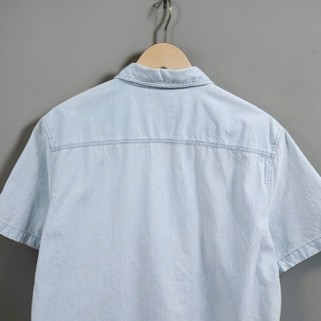 105 STONE ISLAND 스톤아일랜드 가먼트다잉 반팔 셔츠 상품이미지7