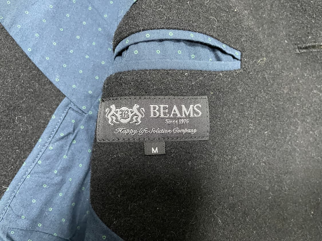 100) 빔즈 라운드카라 울 싱글자켓(RRL&LVC&폴로) 상품이미지3