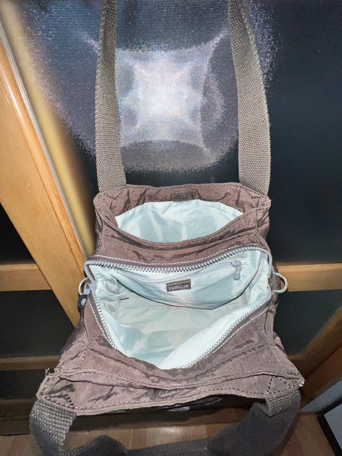 키플링 민트 초코 브라운 토트백 숄더백 상품이미지2