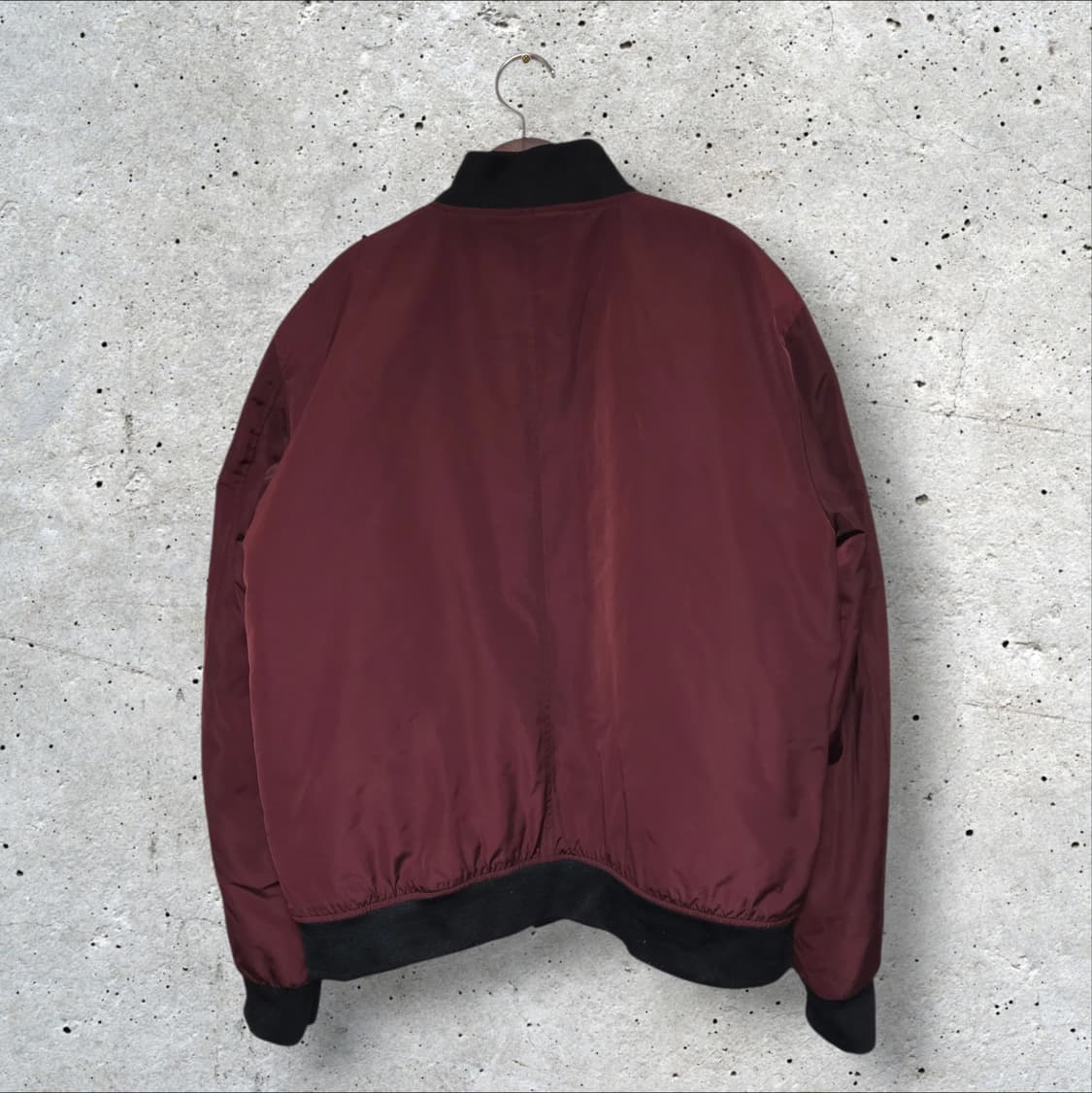 자라 MA-1 항공점퍼 버건디 (105/XL) 상품이미지5