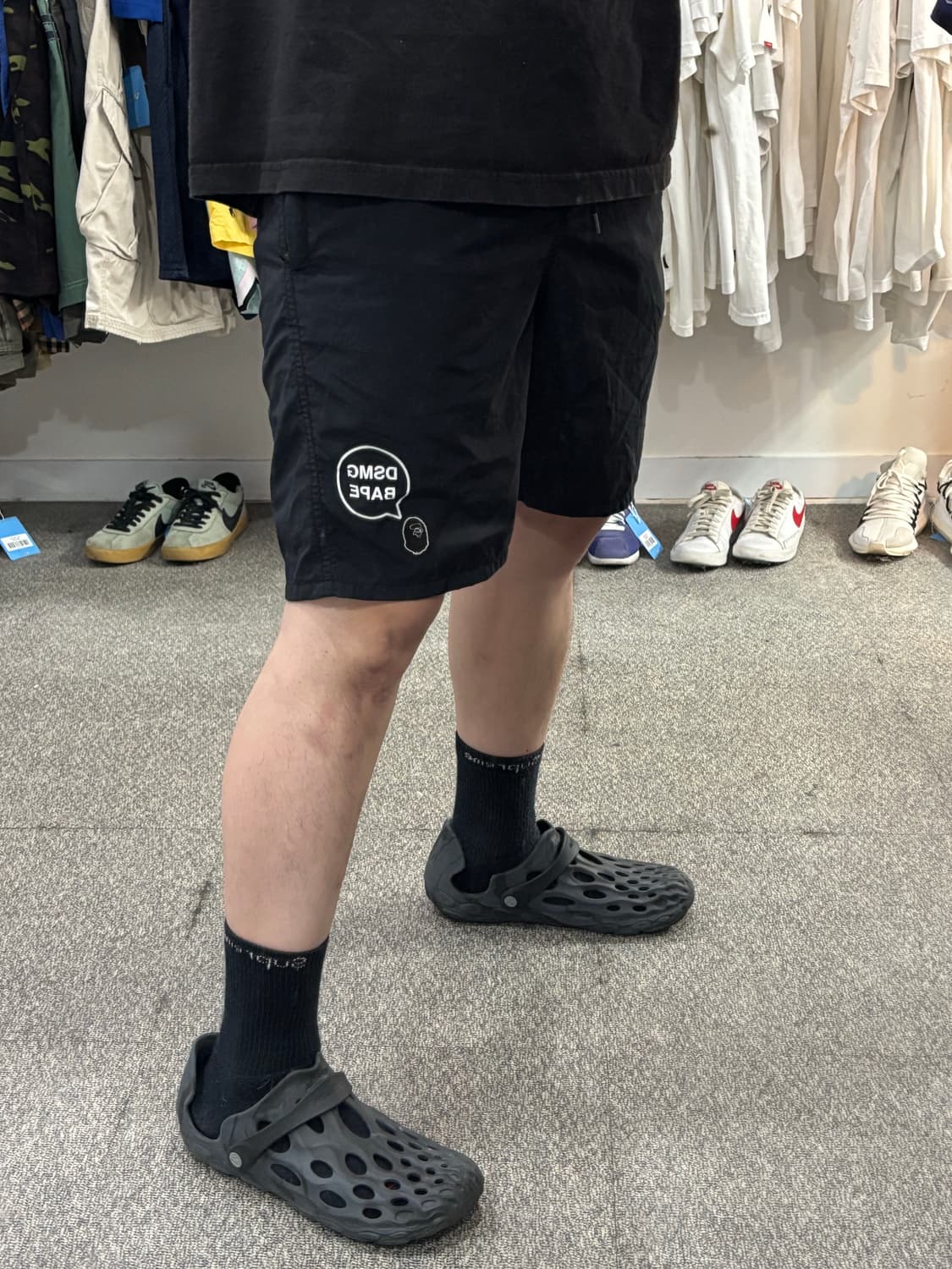 베이프 나일론 하프팬츠 상품이미지6