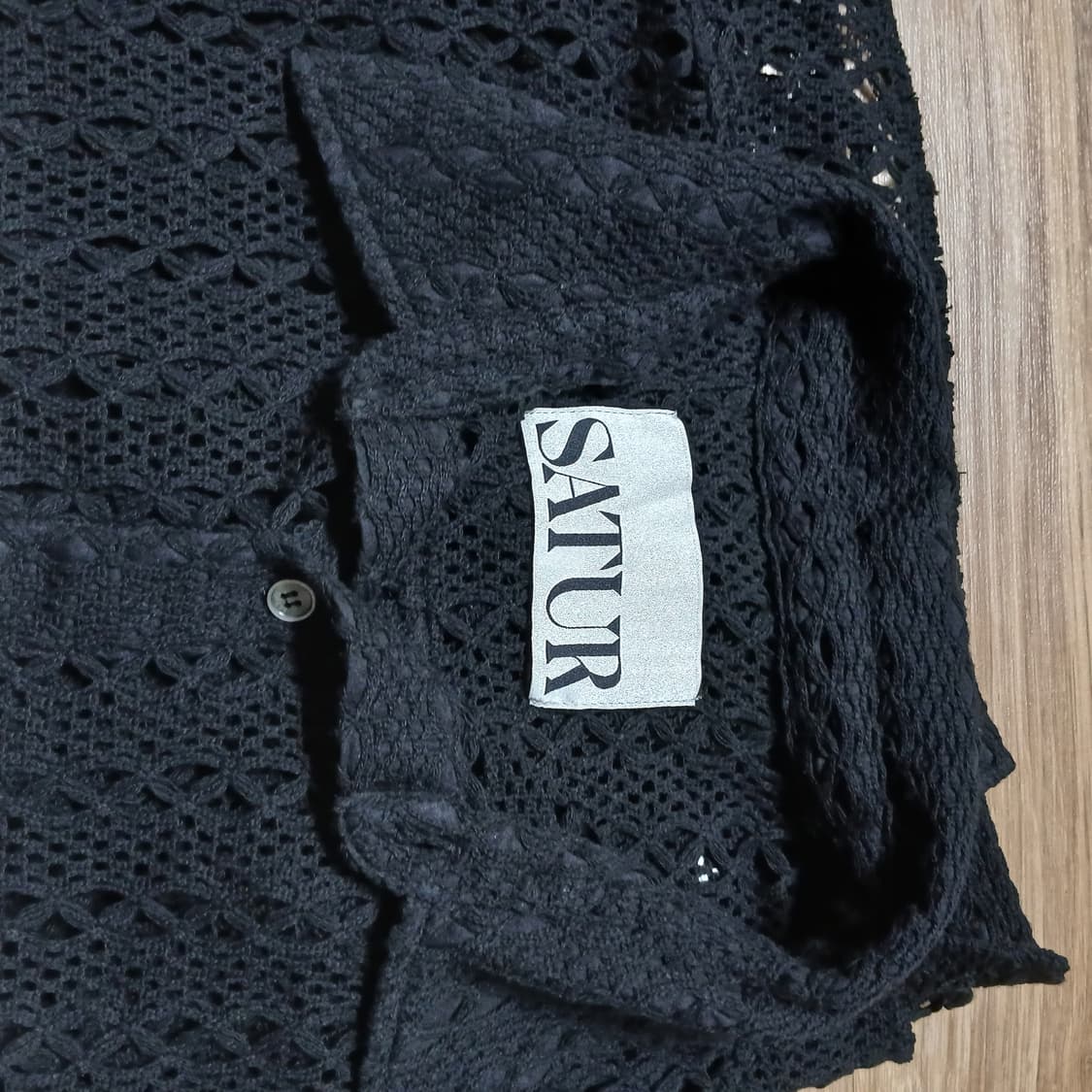 SATUT 세터 망사 그물 시스루 셔츠 니트 상품이미지8