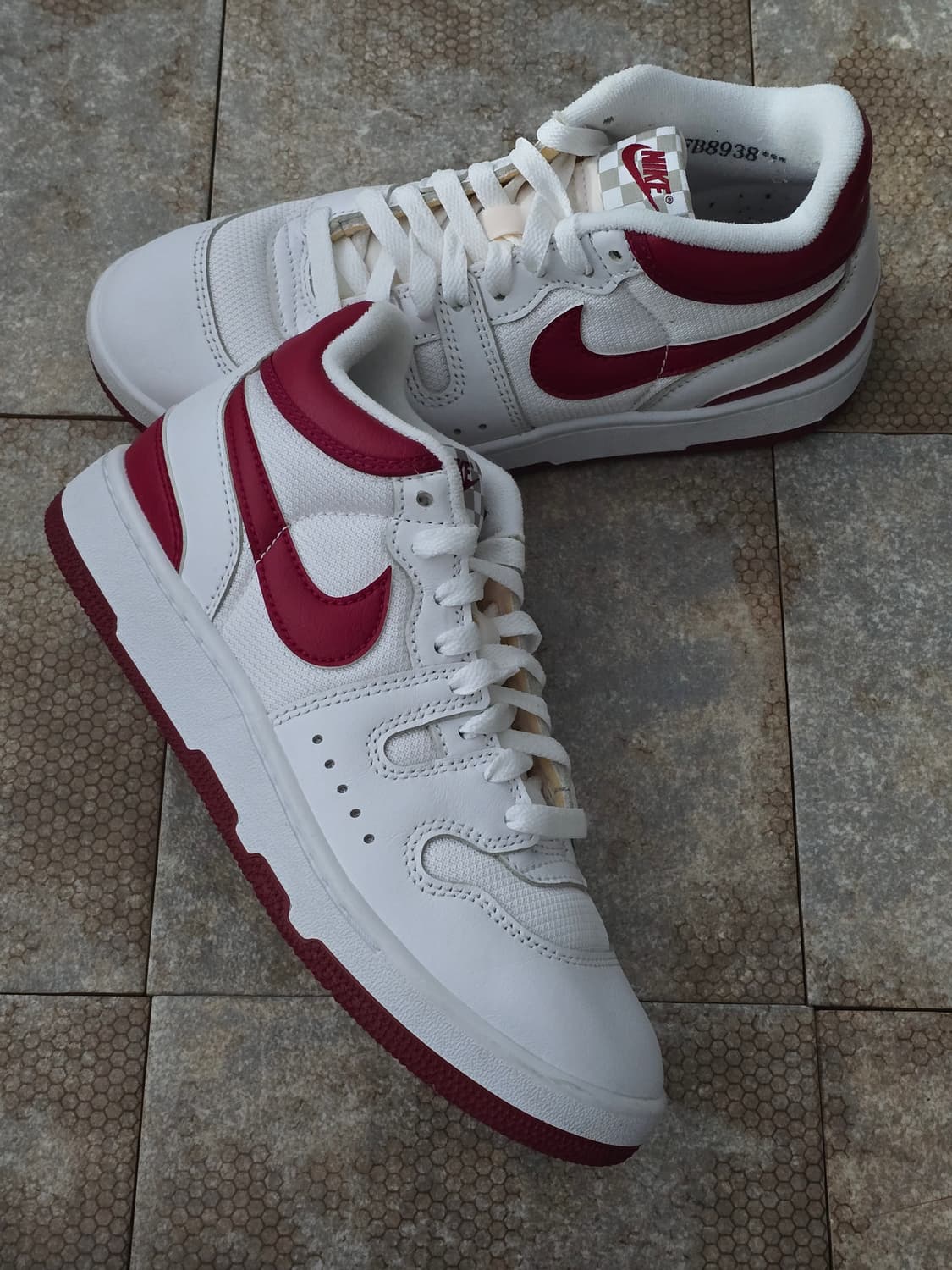 (240)나이키 맥 어택 화이트 레드  상품이미지6