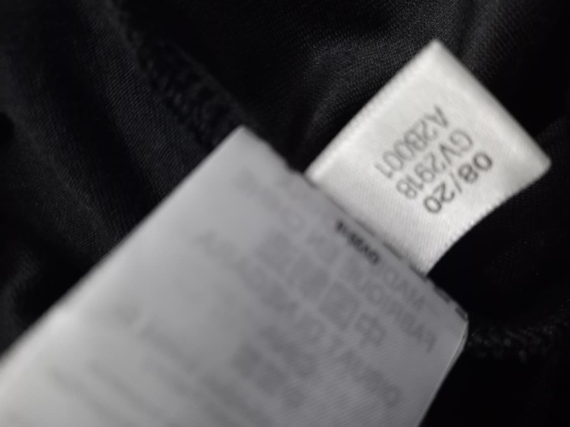 아디다스 벨벳 블랙 검정 트랙탑 저지 져지집업 90/S 상품이미지7