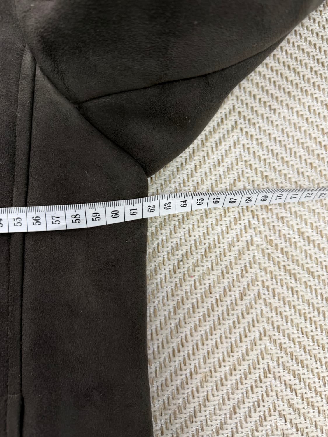 정품) LEE 리 스웨이드 무스탕 자켓 100 상품이미지9