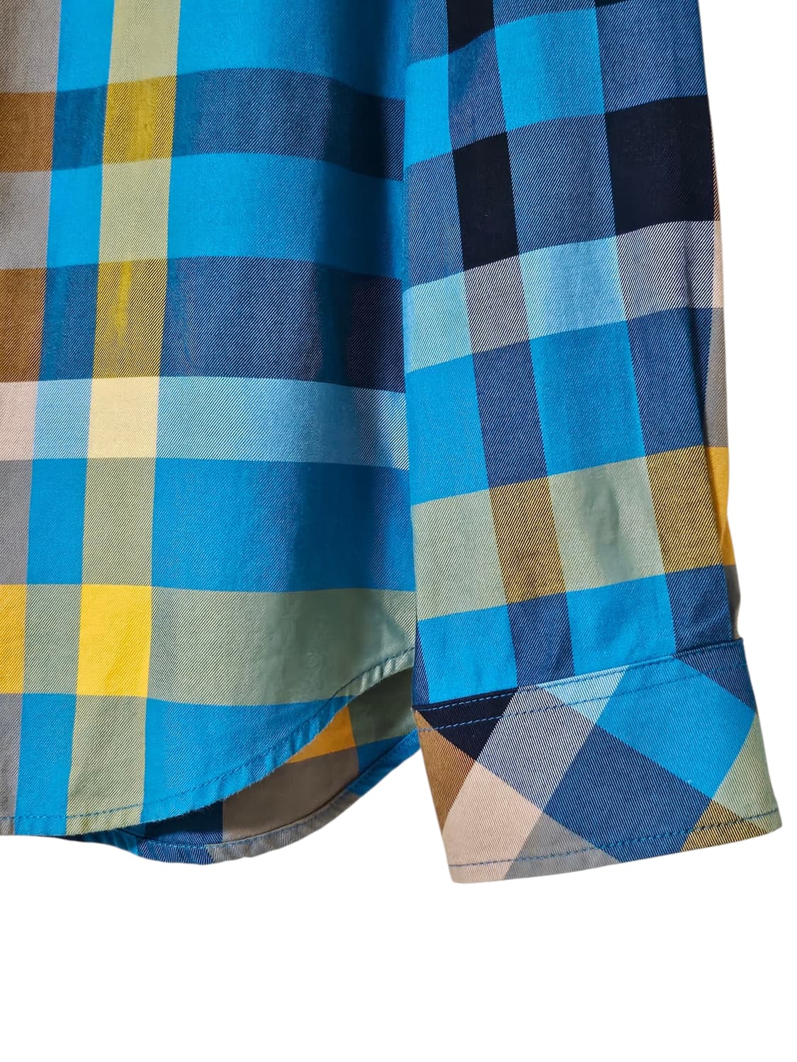 💙 닥스 체크 셔츠 165 | 여성 55 가능 | 슬림핏 봄셔츠 상품이미지6