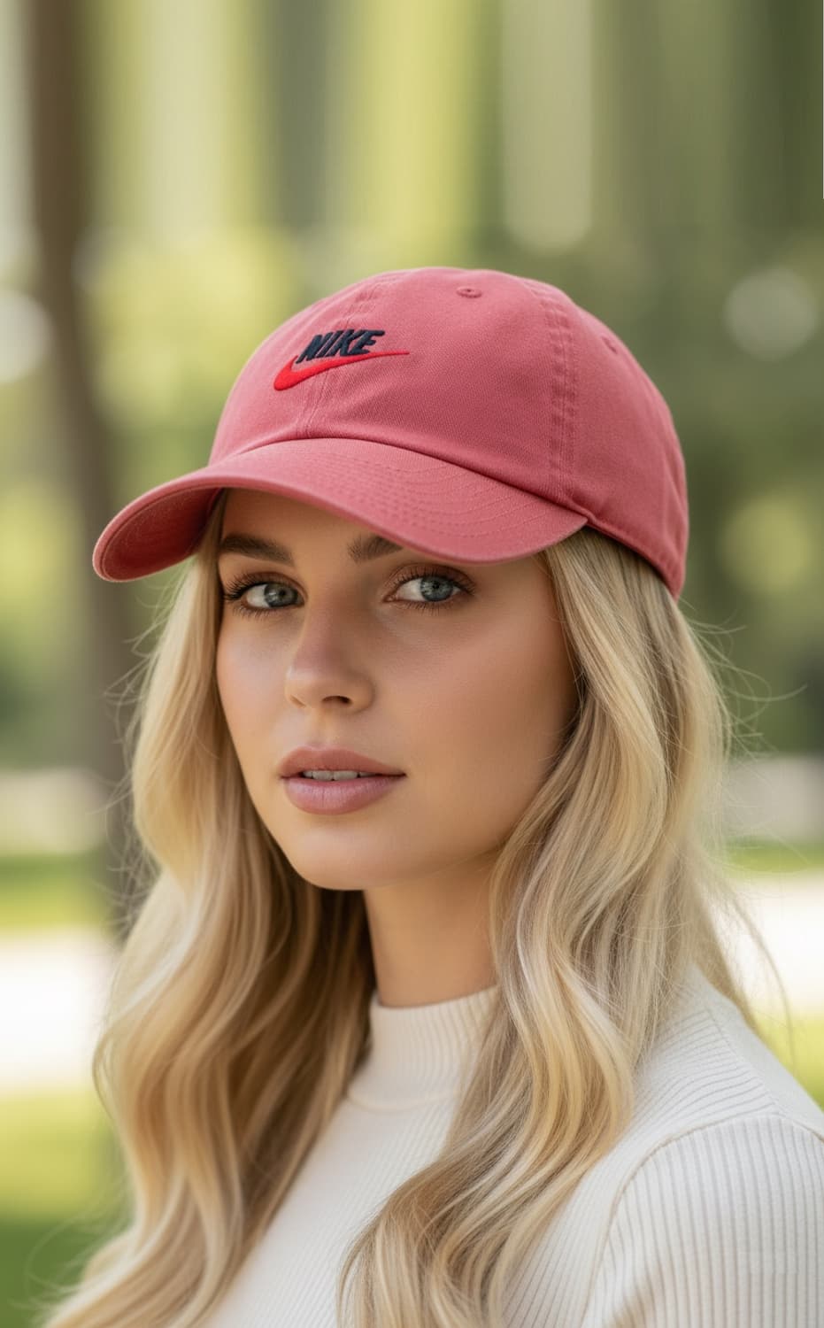 NIKE 나이키 레어 헤리티지86 체리블라썸 핑크 퓨추라 볼캡 모자 운동 상품이미지8